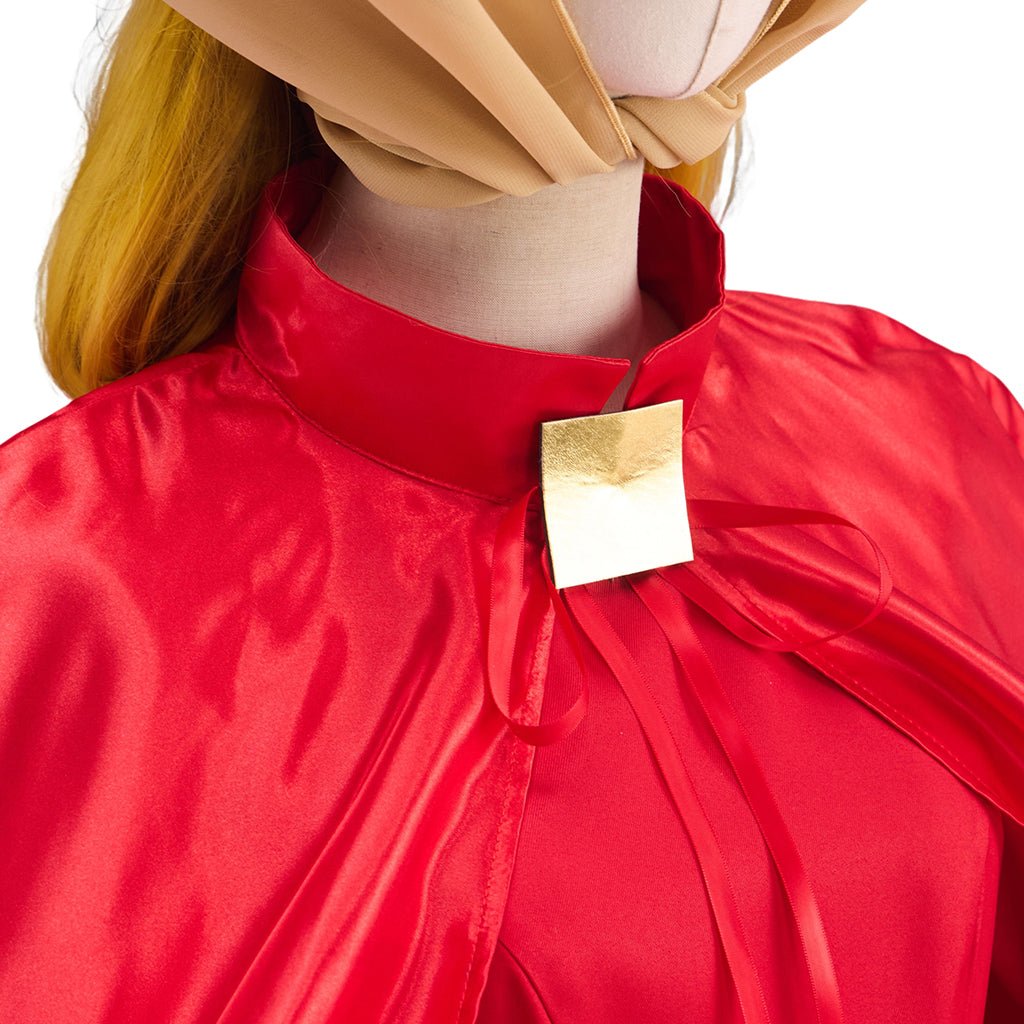 Capa Vermelha com Chapéu Pontudo – Traje de Cosplay Perfeito para Convenções e Role-Playing - Estrela Cosplay