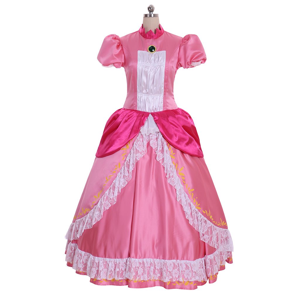 Fantasia de Princesa Daisy | Vestido da Irmã de Peach da Série de Cosplay de Jogos - Estrela Cosplay