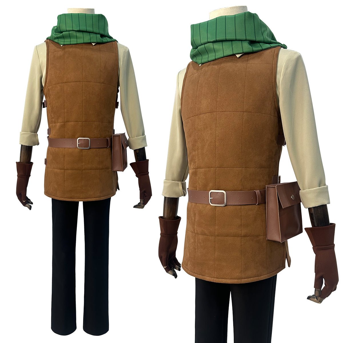 Fantástico na Masmorra Fantasia de Cosplay Chilchuck, Equipe Laios - Qualidade Premium - Estrela Cosplay