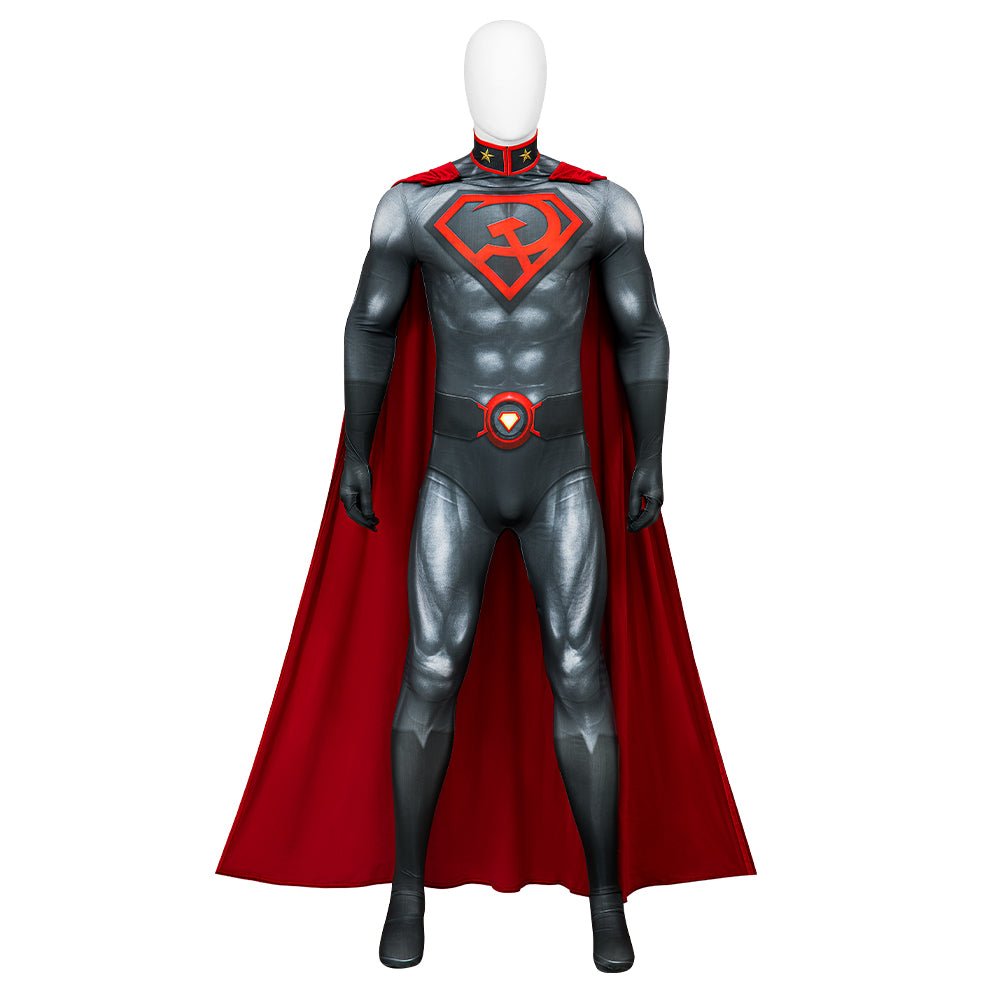 Fantasia de Superman Red Son - Conjunto Completo para Cosplay e Halloween - Estrela Cosplay