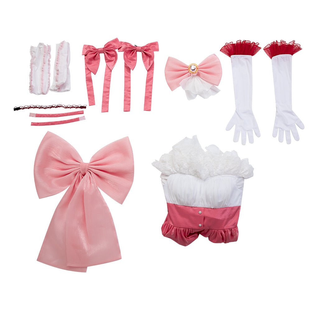 Fantasia de Cosplay Madoka Kaname Puella Magi Madoka Magica - Edição Noite da Bruxa de Rebellion - Estrela Cosplay