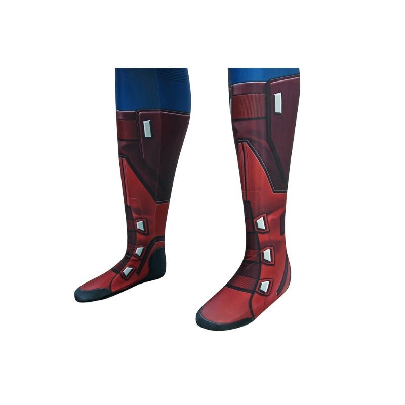 Traje de Cosplay Capitão América Steve Rogers The Avengers Fantasia Heróica - Estrela Cosplay