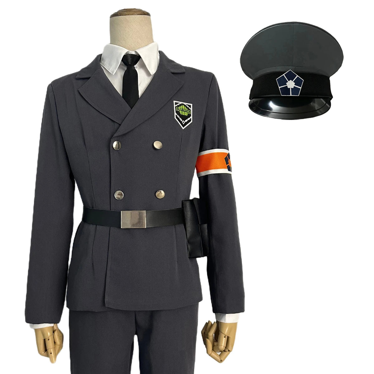 Traje de Cosplay Guarda da Exposição Blue Lock Anime - Rin Itoshi, Isagi, Bachira, Nagi, Chigiri, Reo, Barou, Kunigami com Peruca e Rede de Rosa - Estrela Cosplay