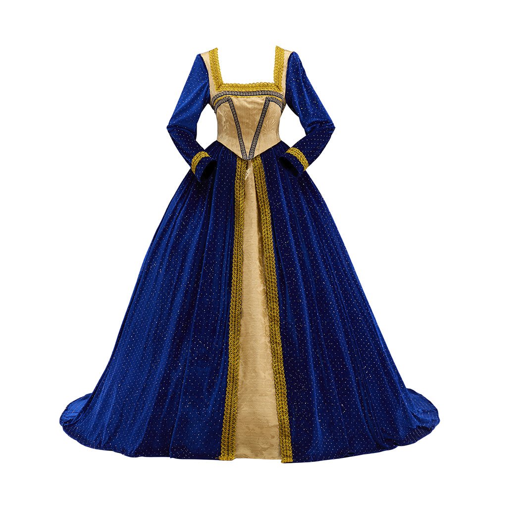 Vestido Medieval Retrô Gótico Punk para Mulheres – Elegante e Atemporal para Cosplay - Estrela Cosplay