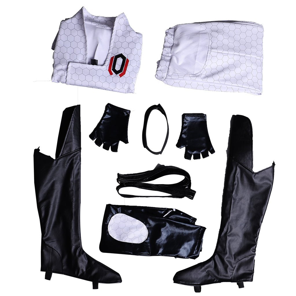 Traje de Cosplay Miranda Lawson Mulher | Roupa de Batalha Mass Effect Conjunto Completo - Estrela Cosplay