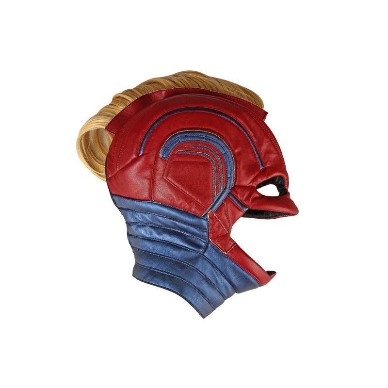 Fantasia de Captain Marvel Endgame - Macacão com Sapatos - Traje de Herói Avengers 4 - Estrela Cosplay