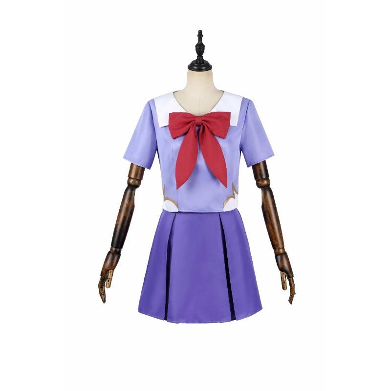 Uniforme JK Roxo de Gasai Yuno de Mirai Nikki para Cosplay de Fãs de Anime - Estrela Cosplay
