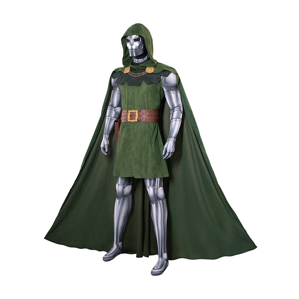 Traje de Cosplay Doctor Doom - Fantasia Premium Marvel Comics - Estrela Cosplay