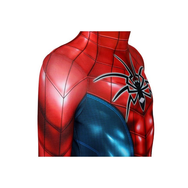 Traje de Cosplay Spider-Man PS4 Armadura-MK IV para Crianças - Presente para Crianças - Estrela Cosplay