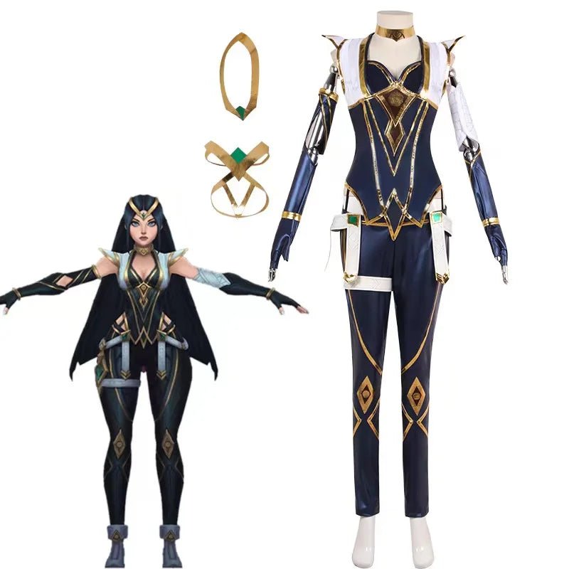 Fantasia de Cosplay de Irelia do LOL para Mulheres - Roupas de Performance para Halloween e Carnaval - Estrela Cosplay
