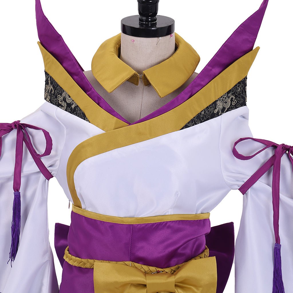 Fantasia Spirit Blossom Riven Cosplay para Mulheres | Série de Cosplay de Jogo - Estrela Cosplay