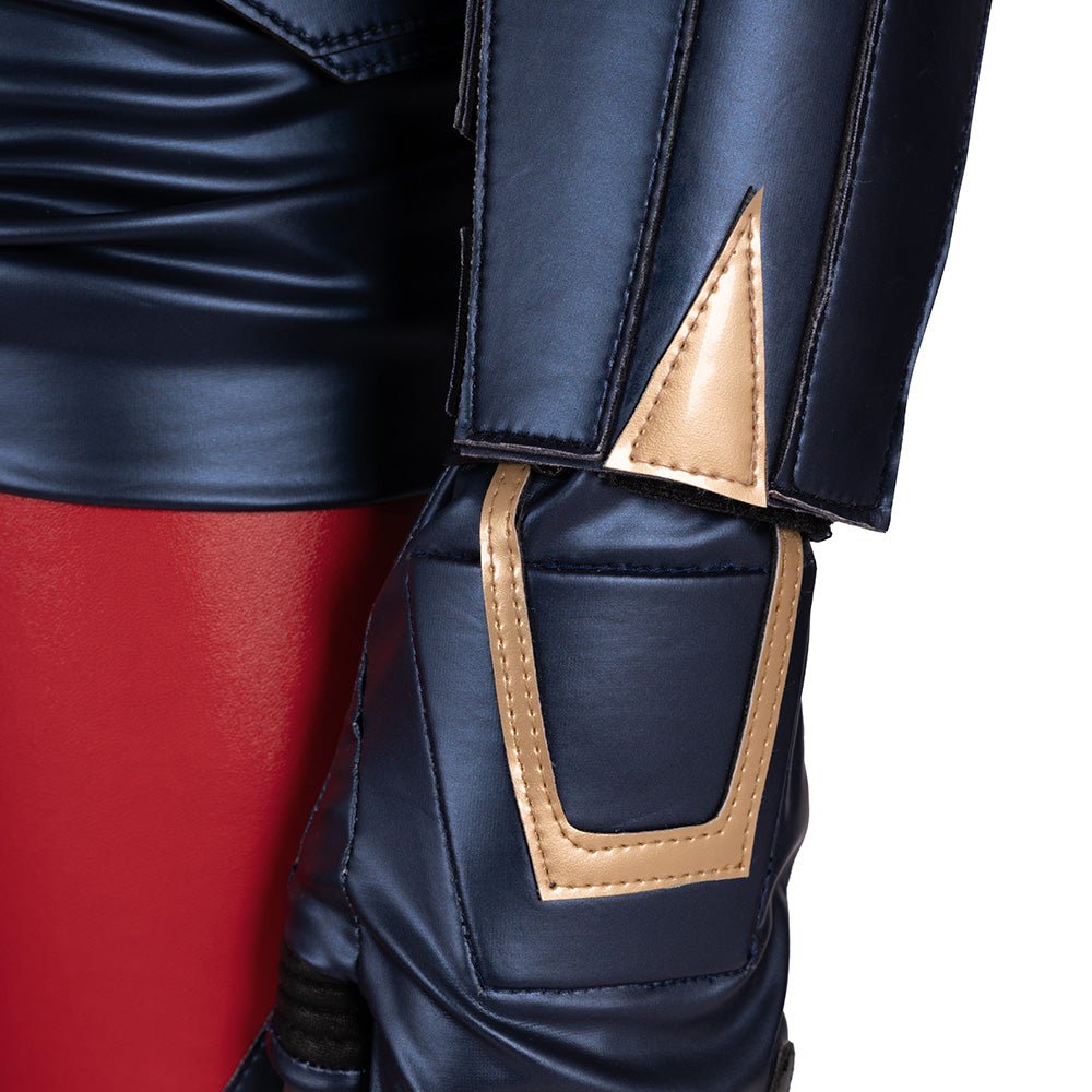Traje de Cosplay Captain Marvel Avengers Endgame - Réplica Premium do Filme - Estrela Cosplay