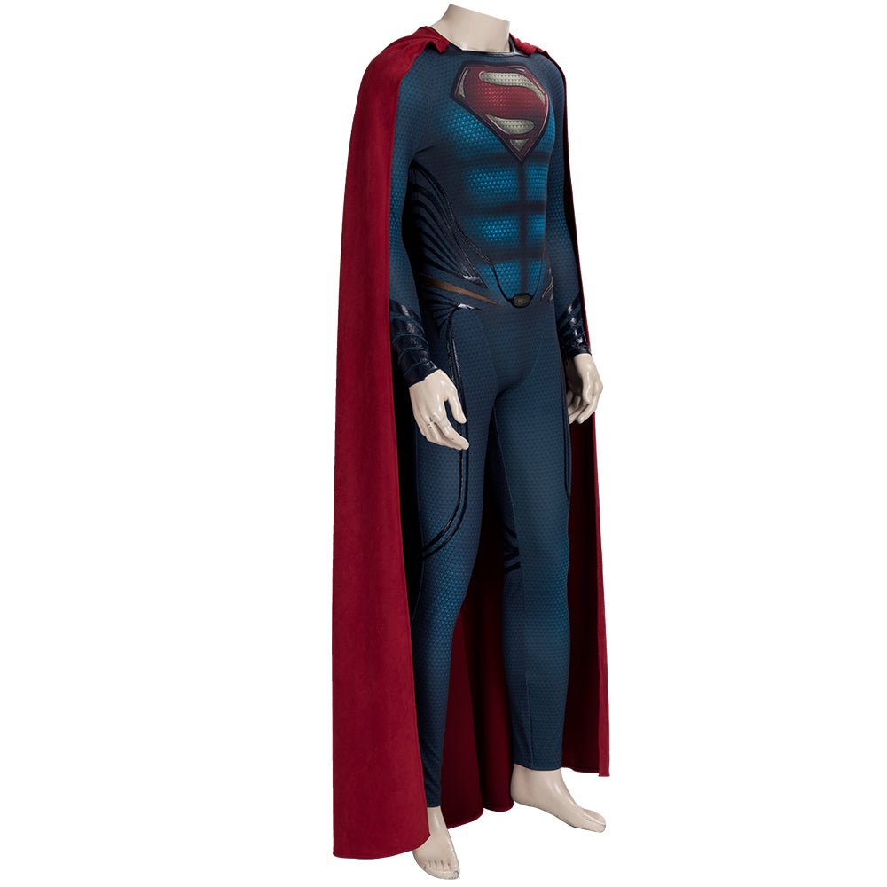 Fantasia de Superman Homem de Aço 2 Cosplay - Réplica Premium do Filme - Estrela Cosplay