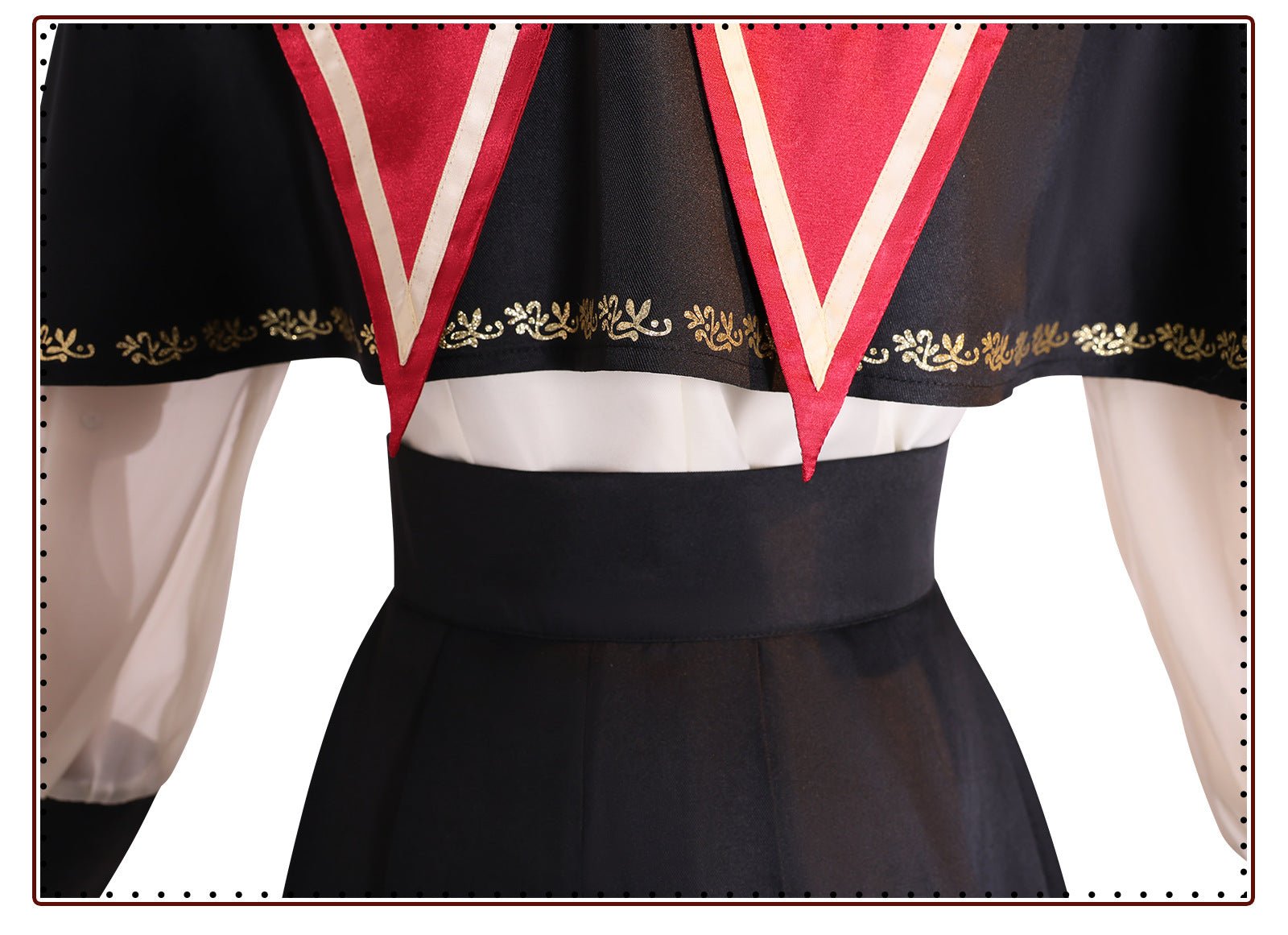 Traje de Cosplay BanG Dream! Ave Mujica Wakana Mutsumi - Estilo Gótico - Estrela Cosplay