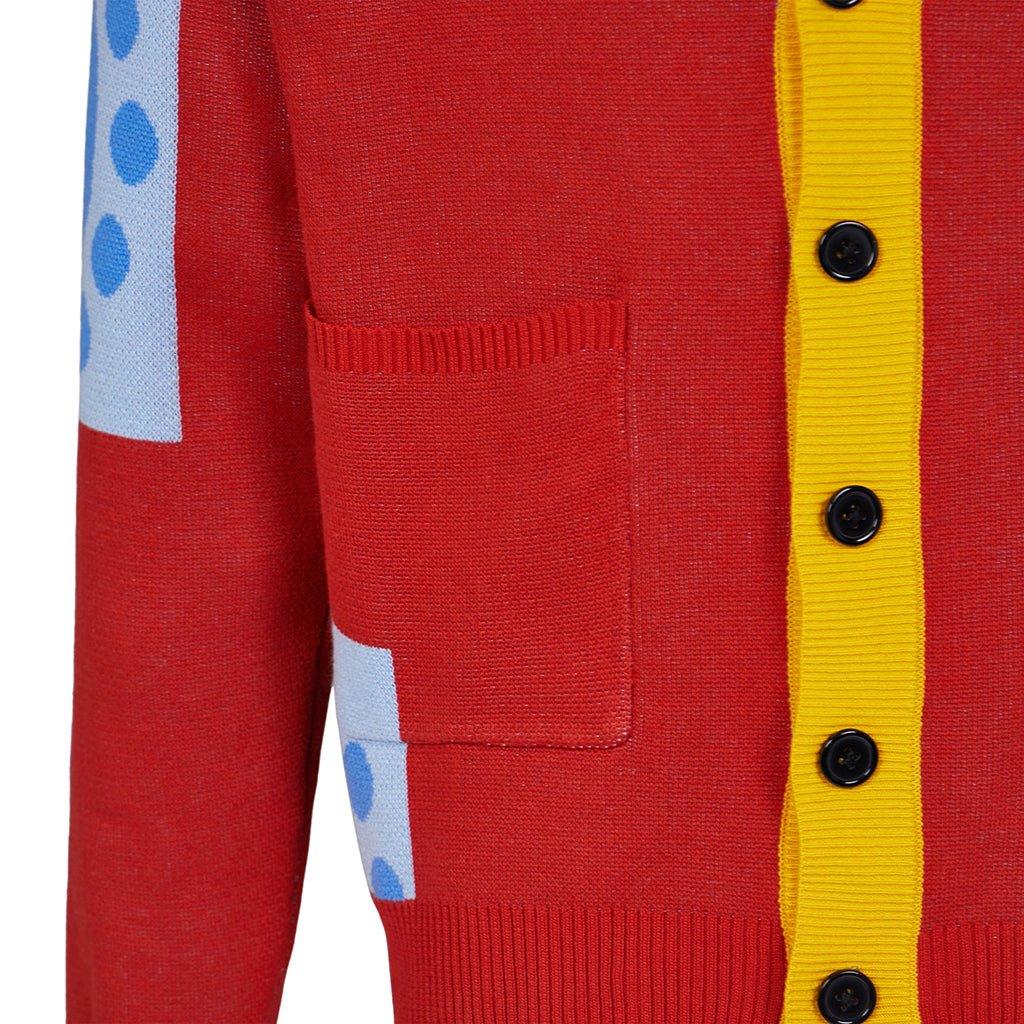 Casaco de Cosplay Luffy Wano Country | One Piece para Adultos | Cardigã Anime - Estrela Cosplay