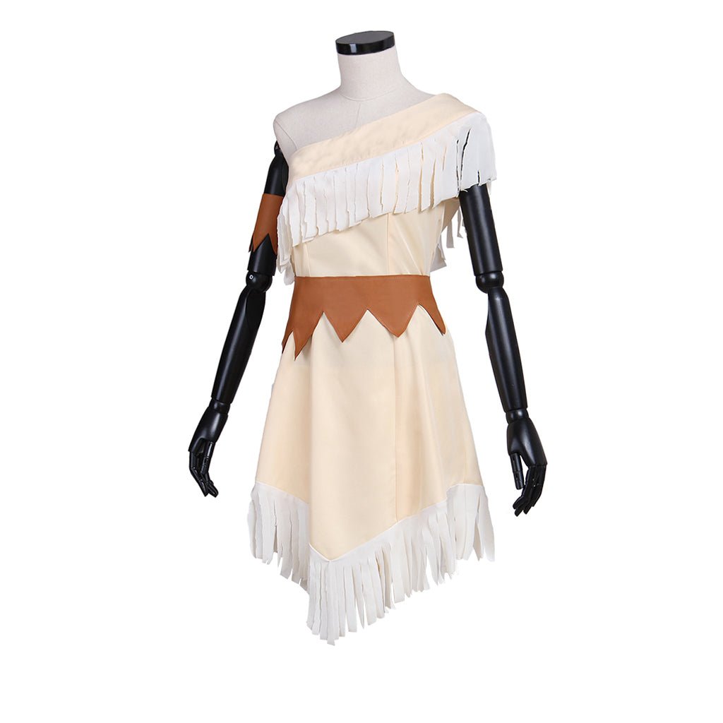 Fantasia de Pocahontas da Disney | Vestido Elegante para Halloween e Eventos Temáticos - Estrela Cosplay