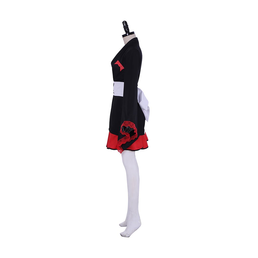 Fantasia de Cosplay Danganronpa Monokuma – Avental Kimono Vestido Feminino para Eventos - Estrela Cosplay