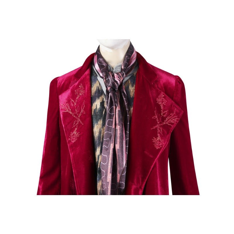 Fantasia Wonkka Cosplay para Adultos e Crianças – Traje de Halloween e Roleplay Fantasia - Estrela Cosplay