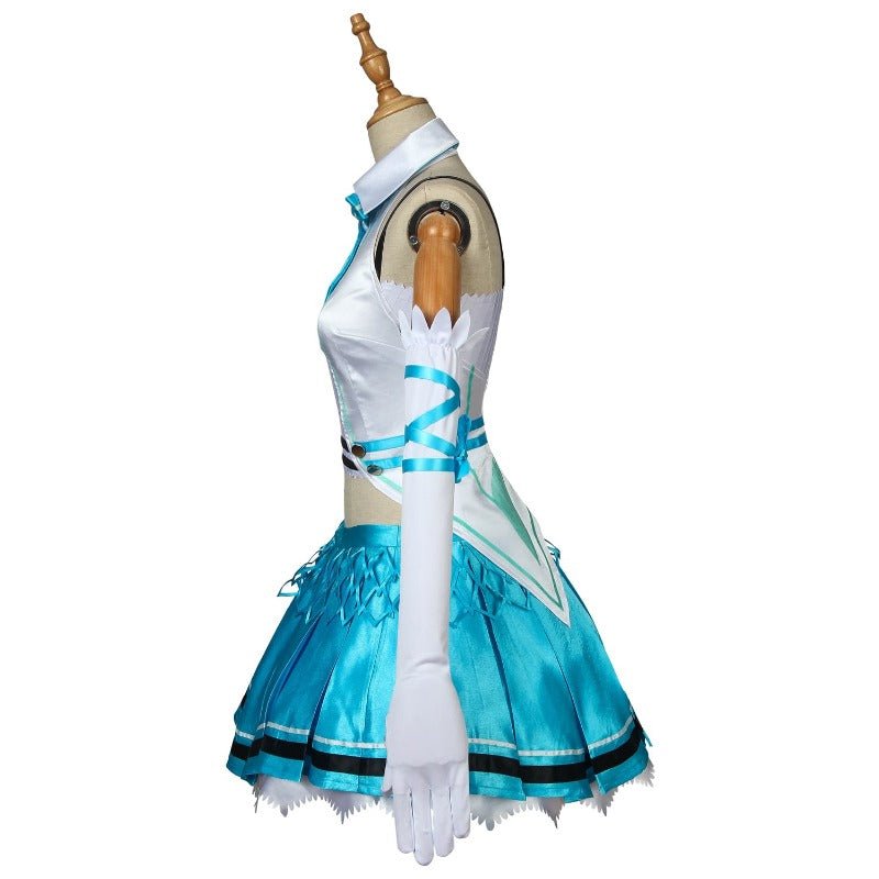Fantasia de Cosplay Mirai Akari Virtual Youtuber - Traje Inspirado em Anime para Fãs - Estrela Cosplay