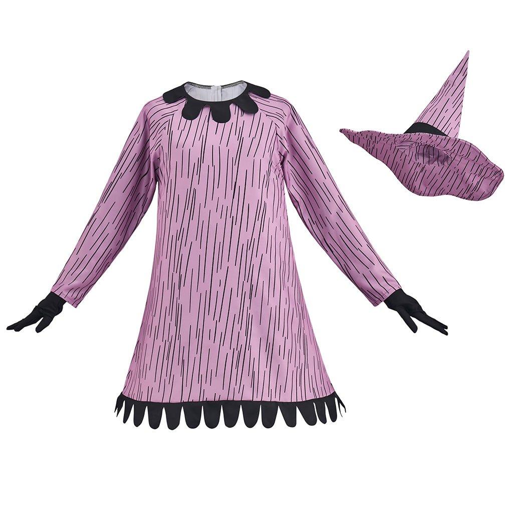 Fantasia de Shock do Filme Disney O Estranho Mundo de Jack | Traje de Halloween e Cosplay para Meninas - Estrela Cosplay
