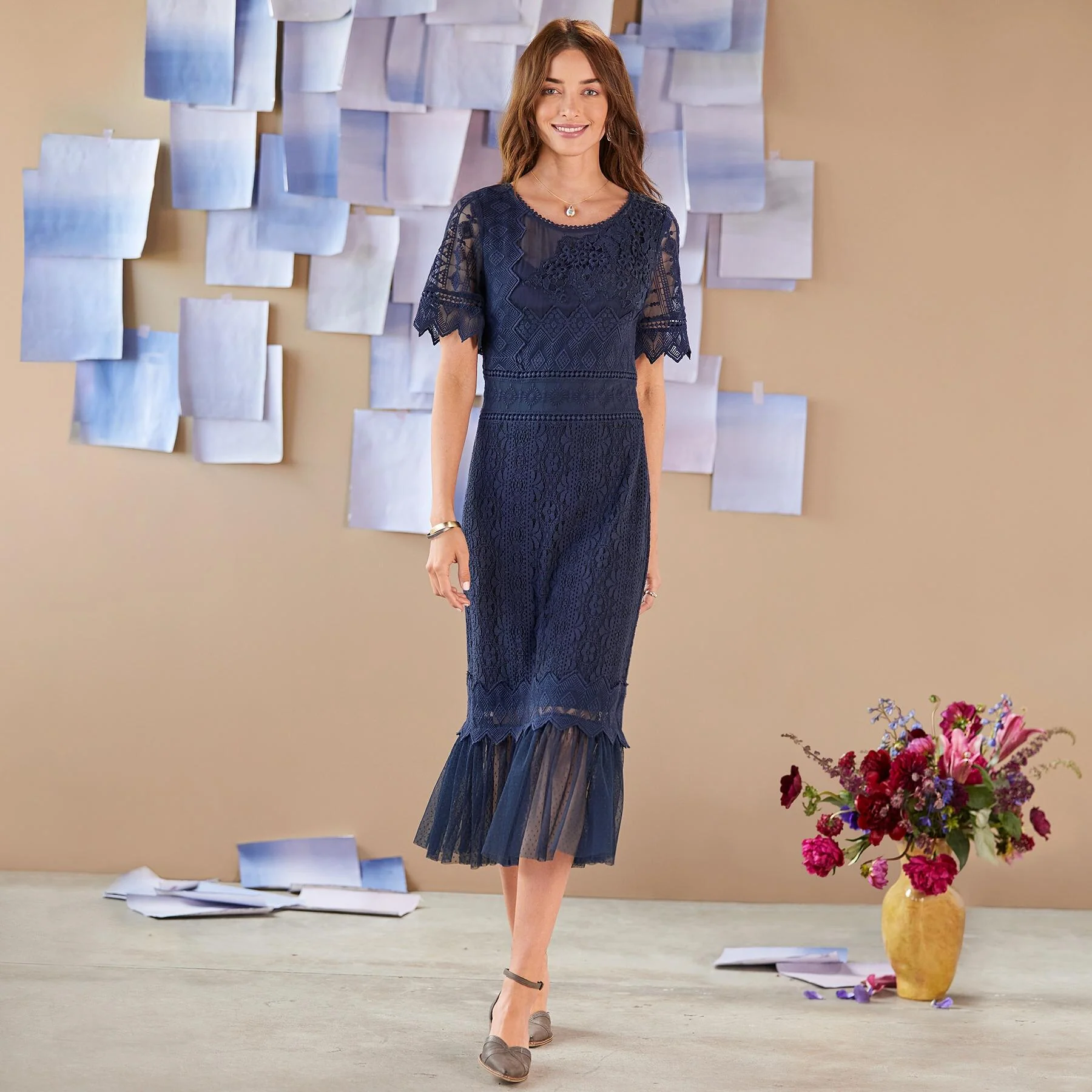 Midnight Gallery Dress