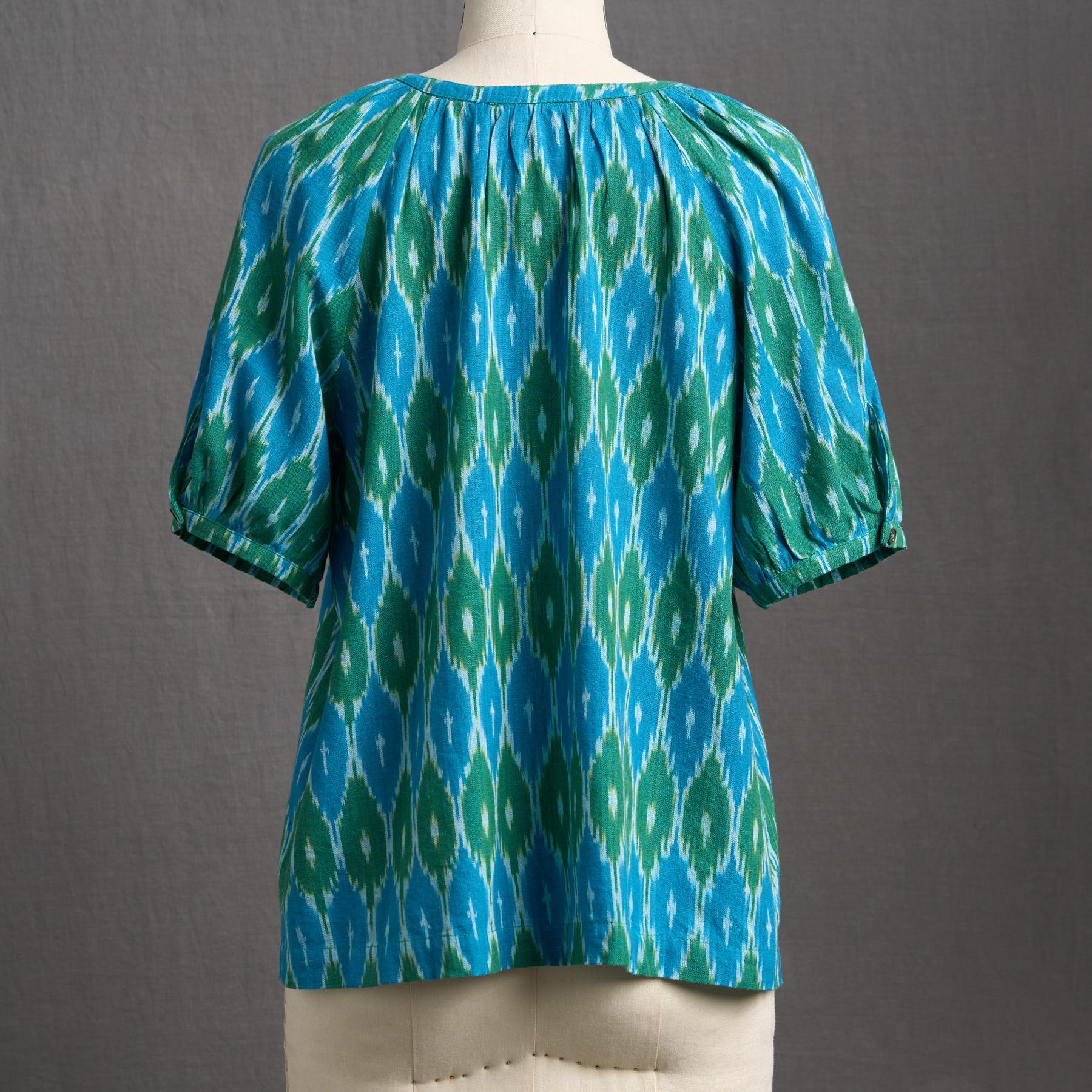 Graceful Days Ikat Top, Petite