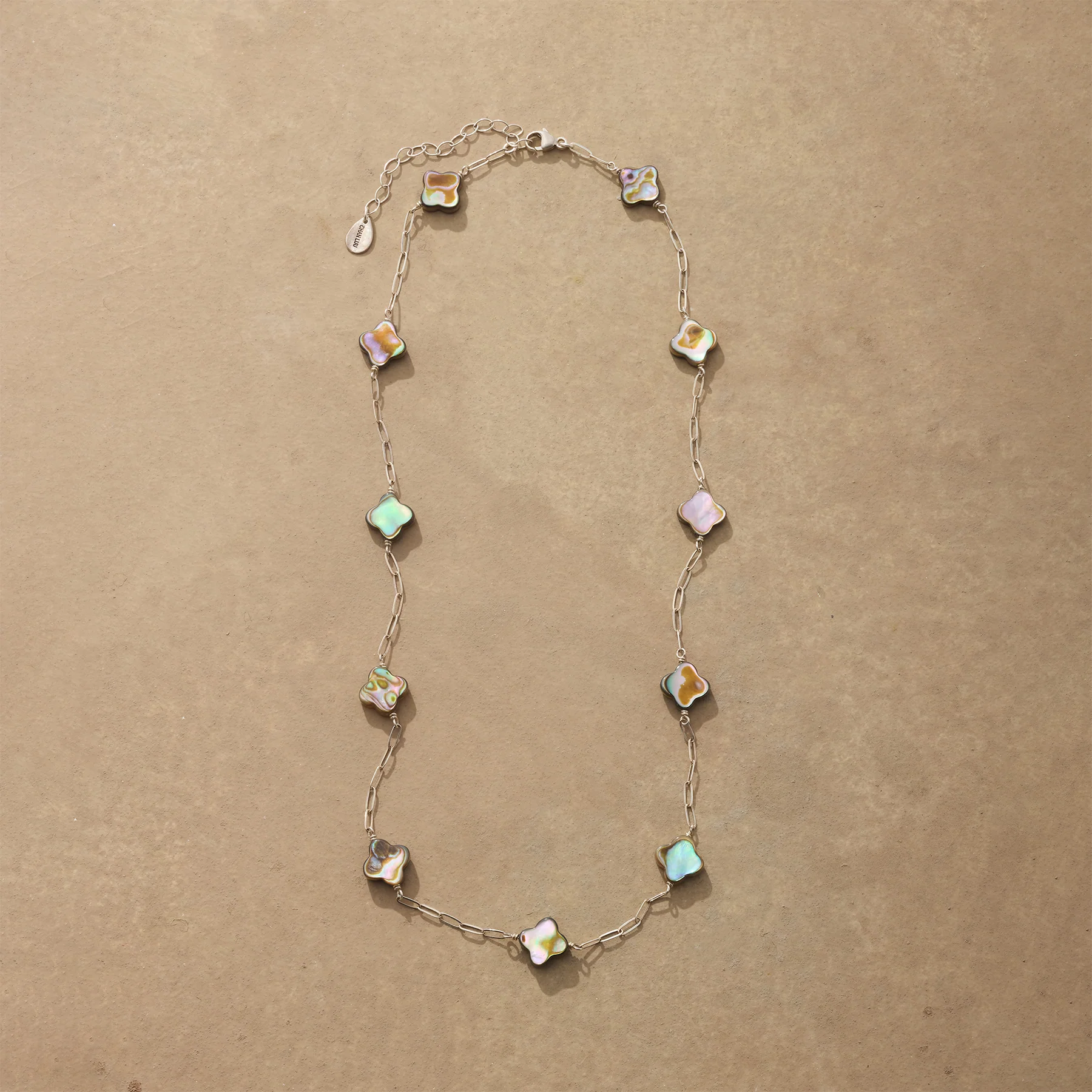 Abalone Clover Necklace