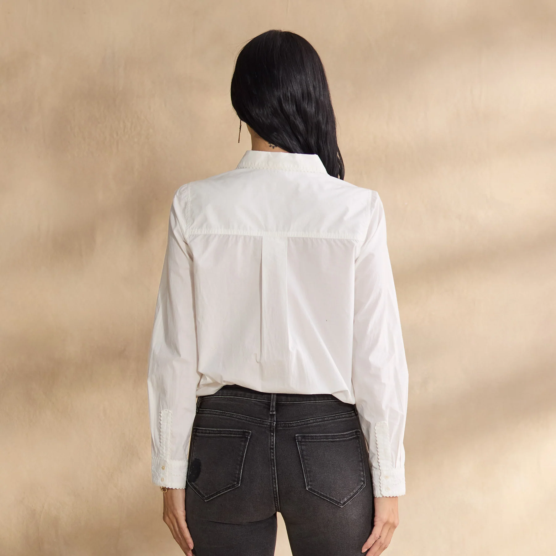 Clarice Tuxedo Shirt