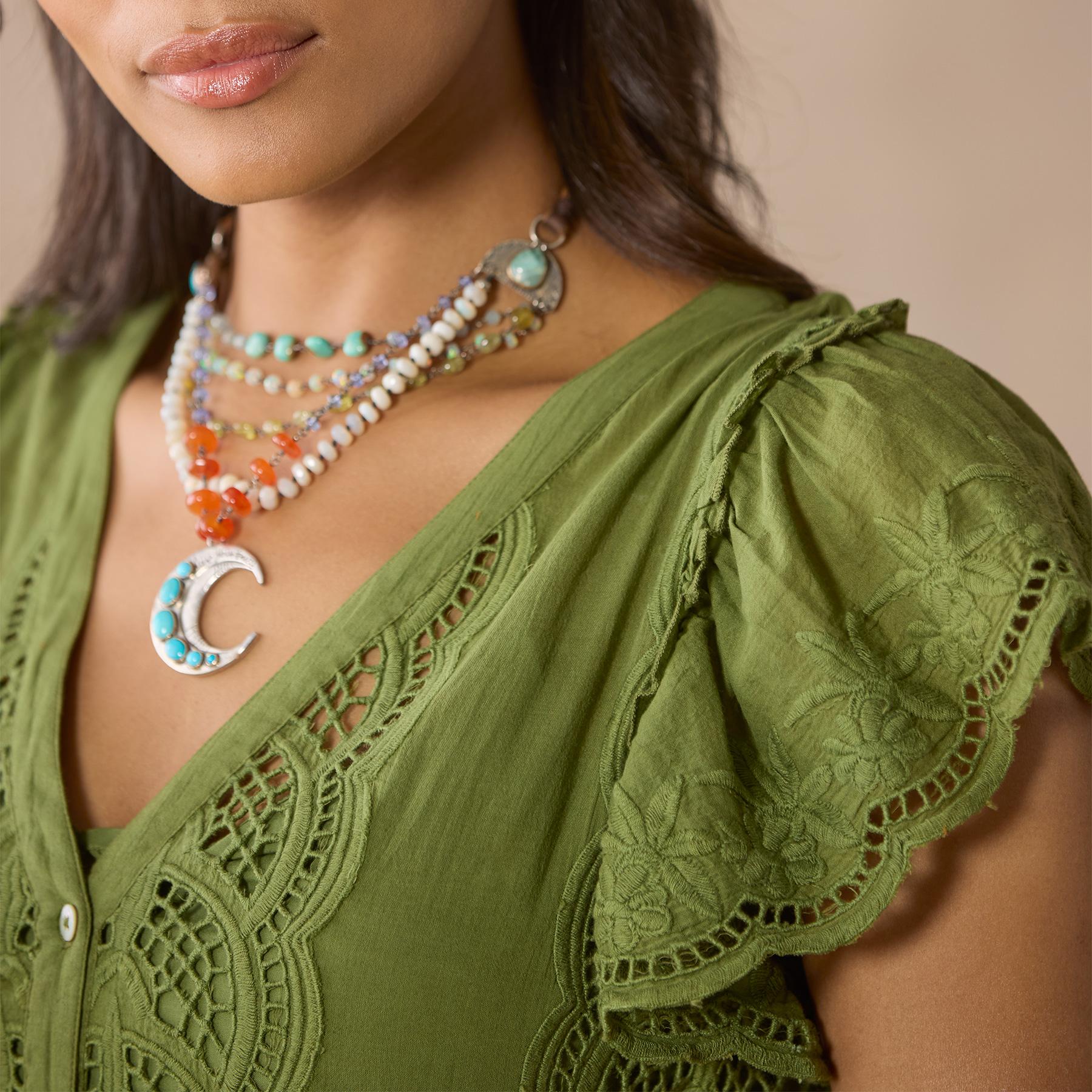 Talara Eyelet Dress, Petite