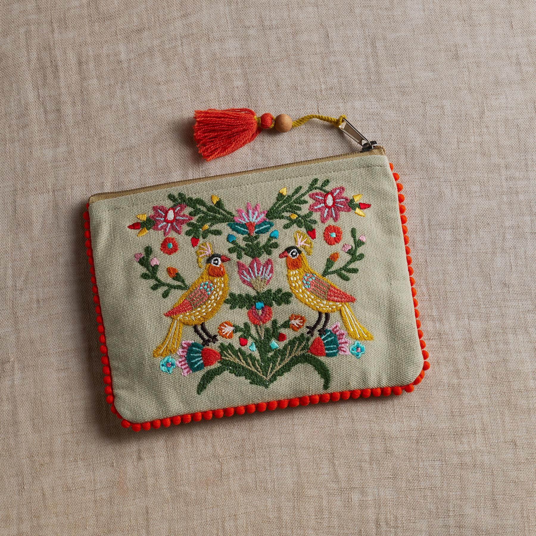 Birds In Paradise Pouch