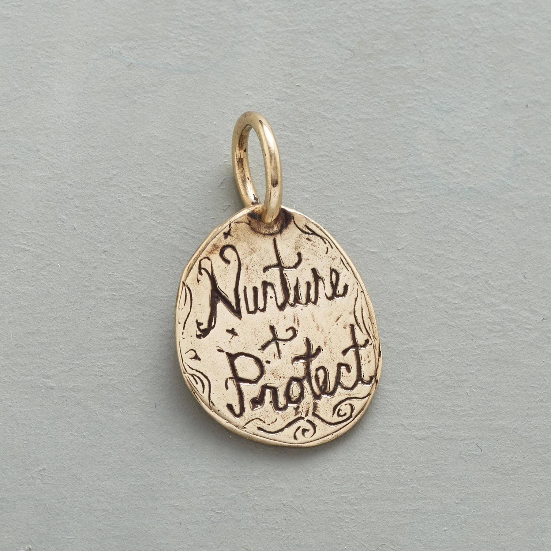 Gold Nurture + Protect Charm