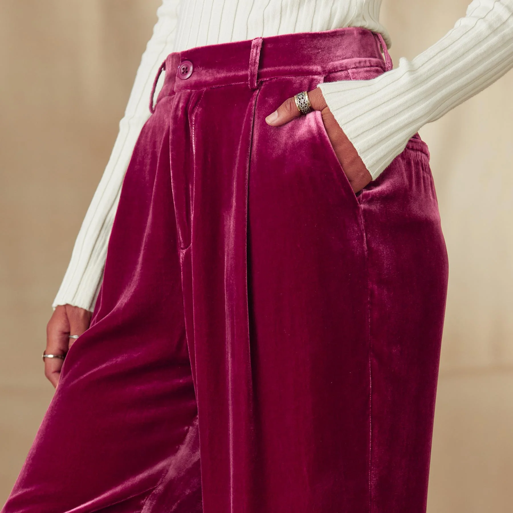 Monte Rosa Velvet Trouser, Petite
