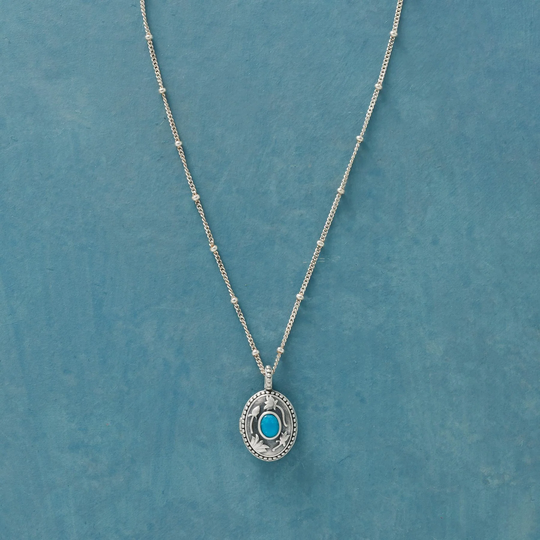 Sterling Silver Birthstone Locket