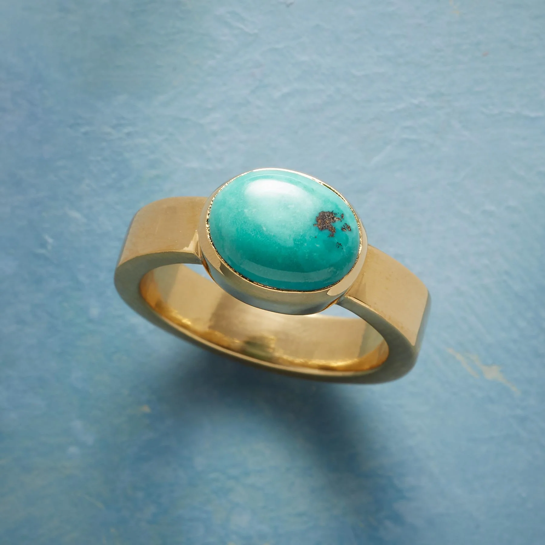 Talking Turquoise Ring