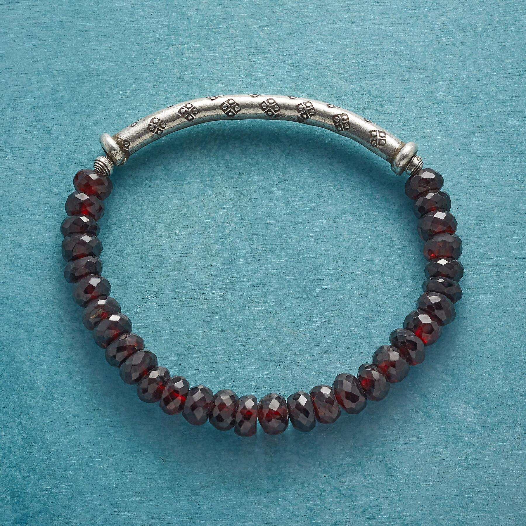 Garnet Generosity Bracelet