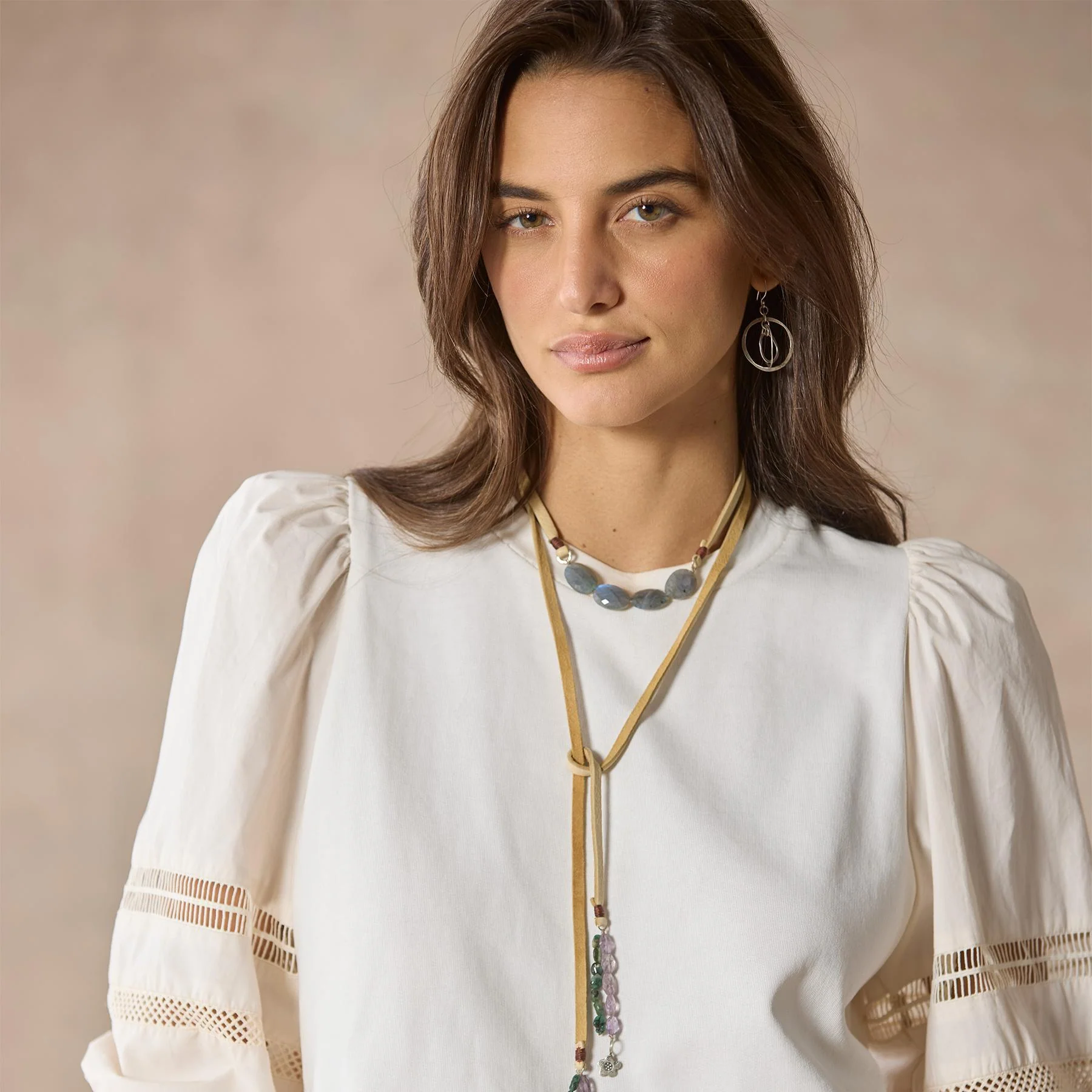 Molly Mixed Media Sweatshirt