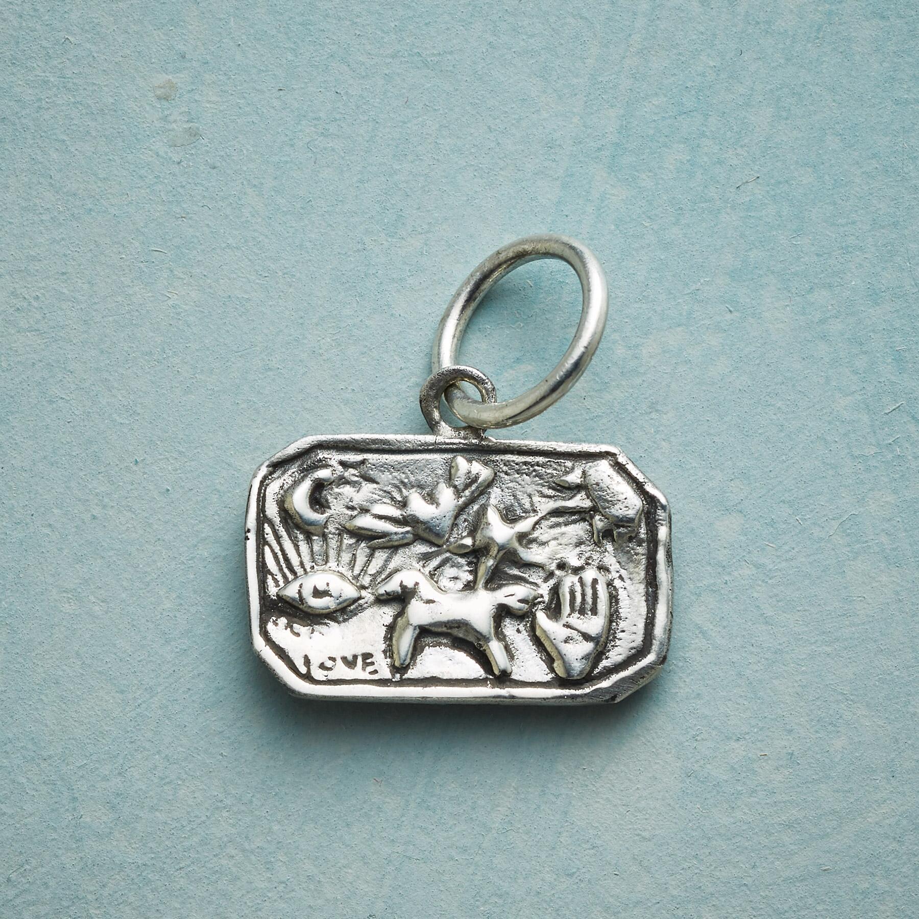 Silver Good Luck Charm