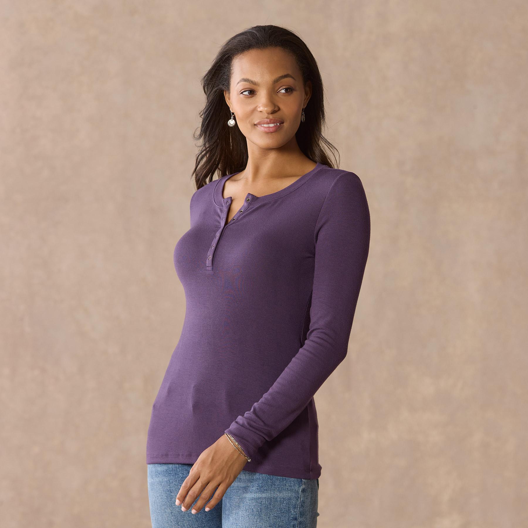 Light As Air Henley, Petite