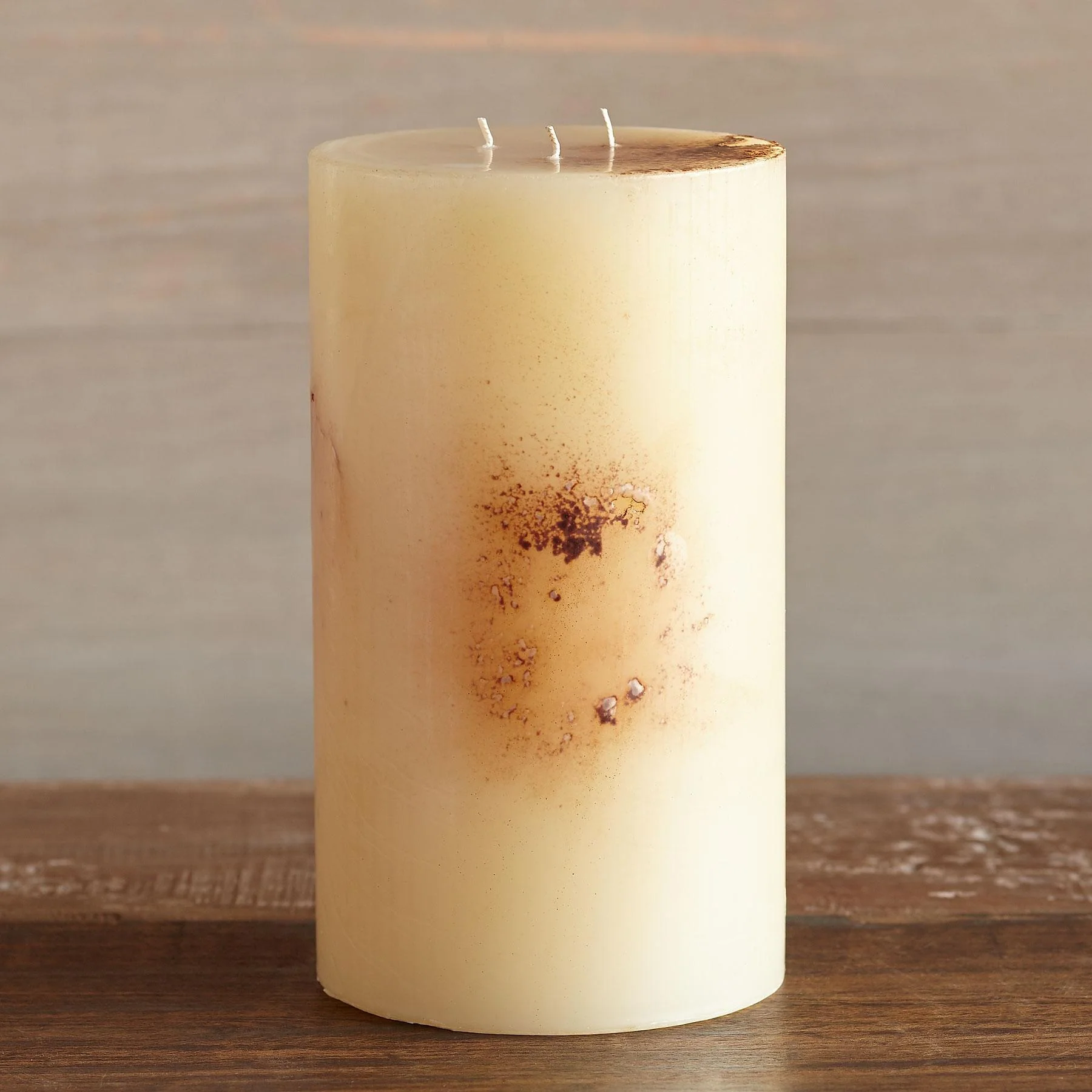 Antigua Triple Wick Pillar Candle