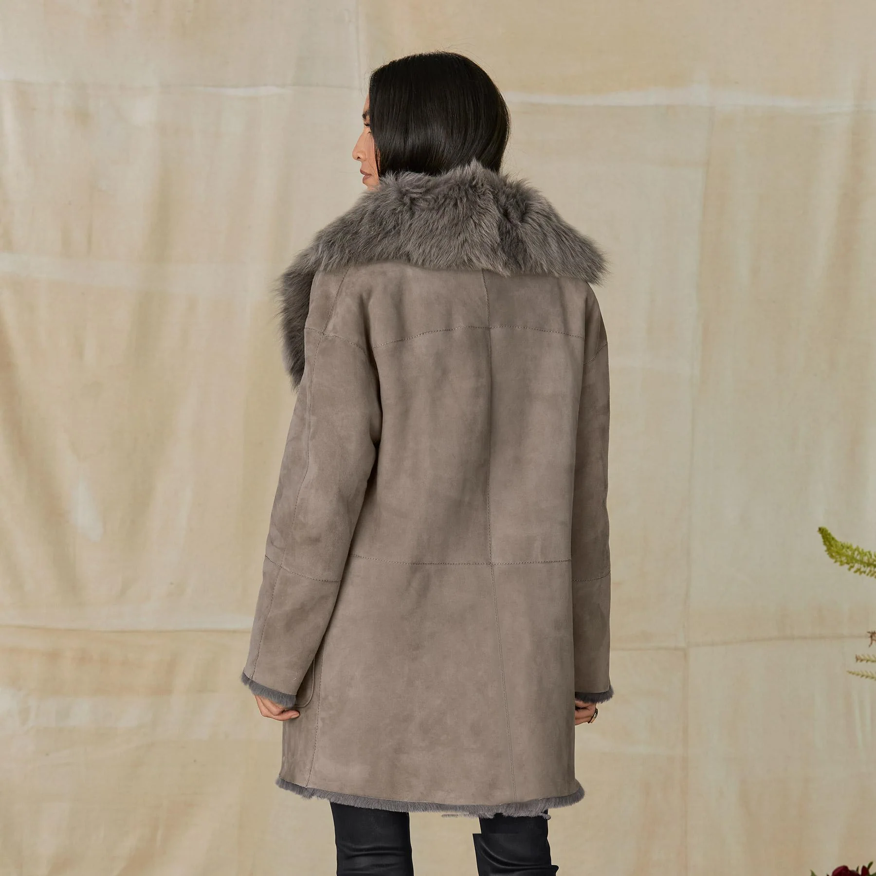 Alice Elegance Shearling Coat