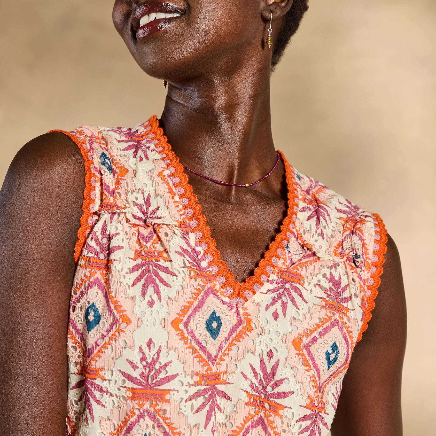 Annetta Eyelet Dress