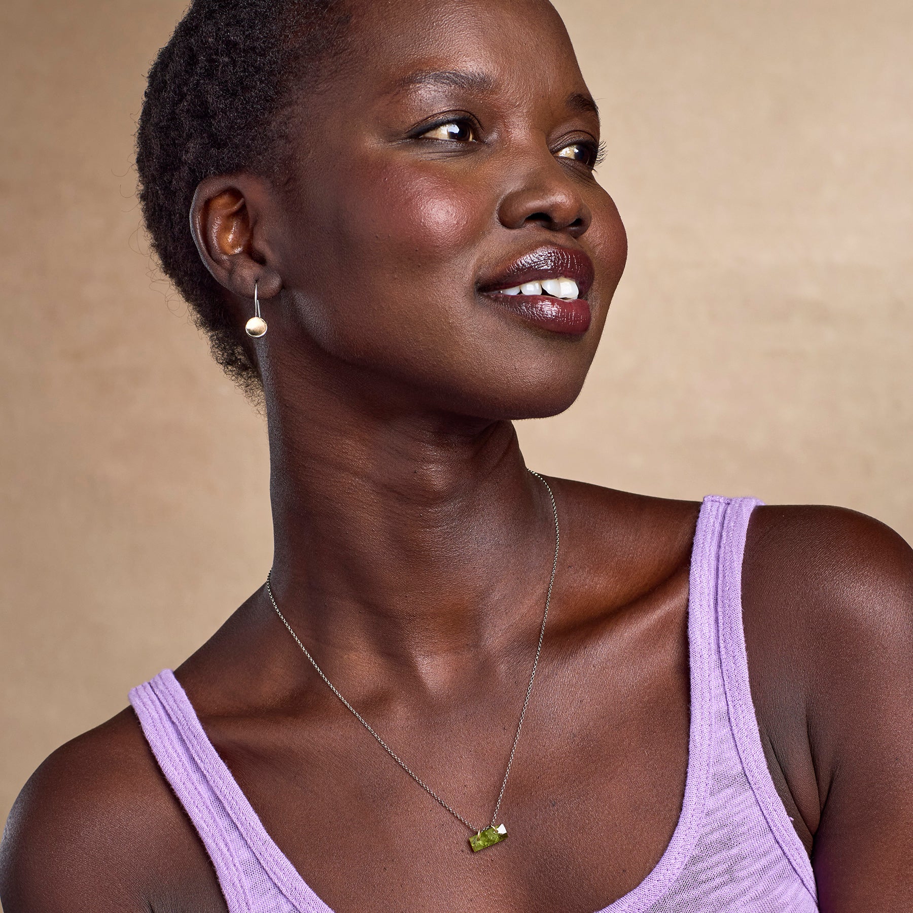 Birthstone Tile Necklace