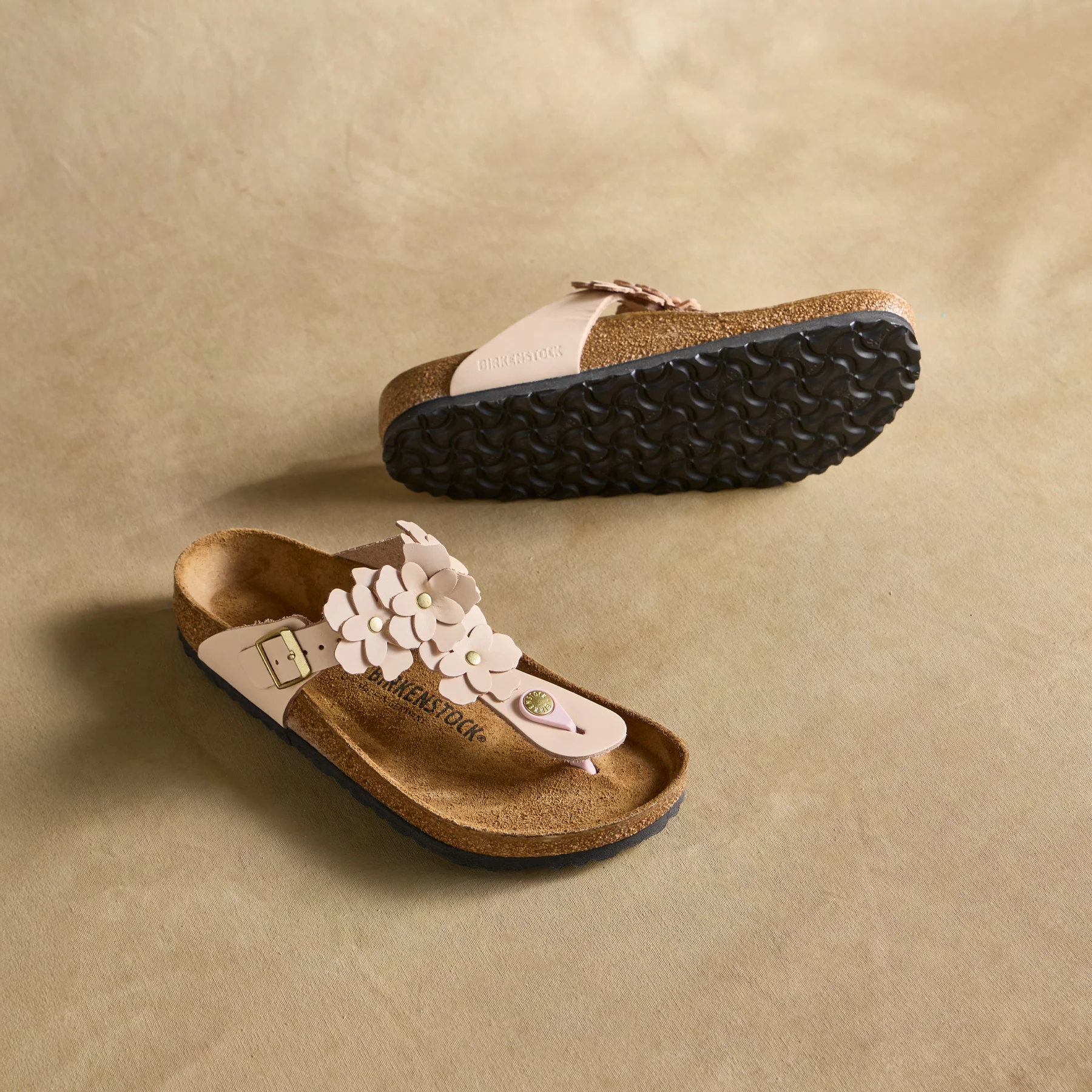 Gizeh Flower Sandals