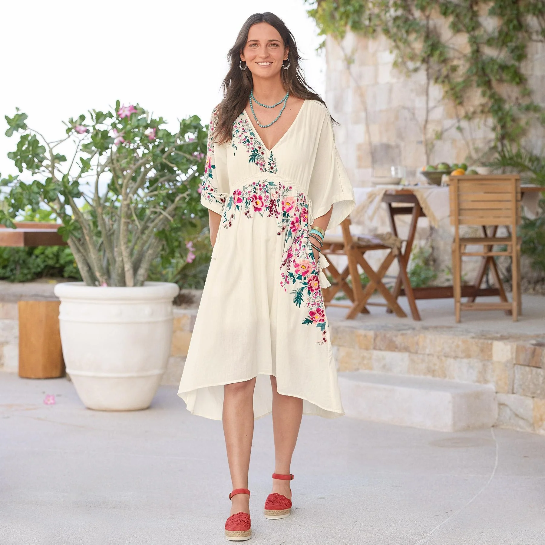 Artful Vines Dresss Petite