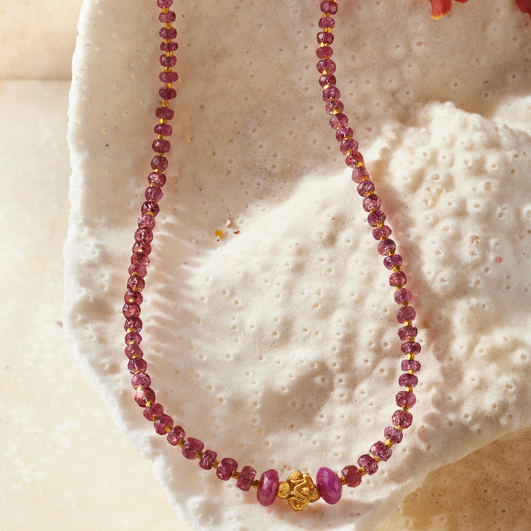 Ruby Gap Necklace