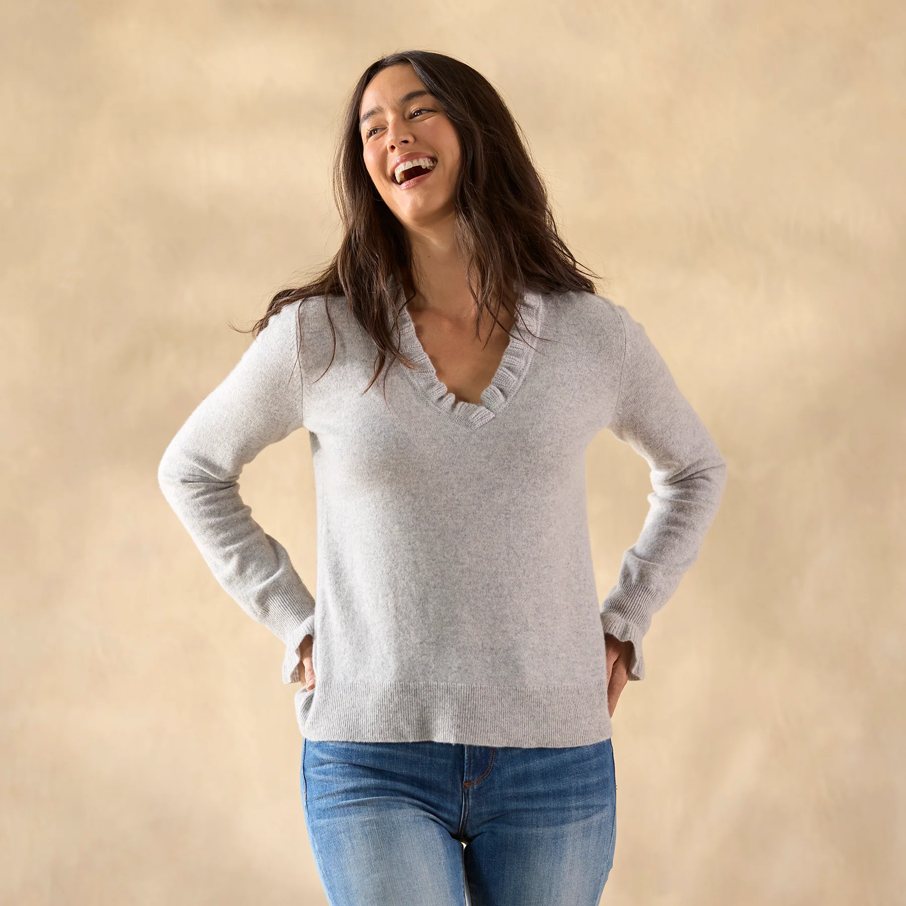Gisella Cashmere Sweater, Petite