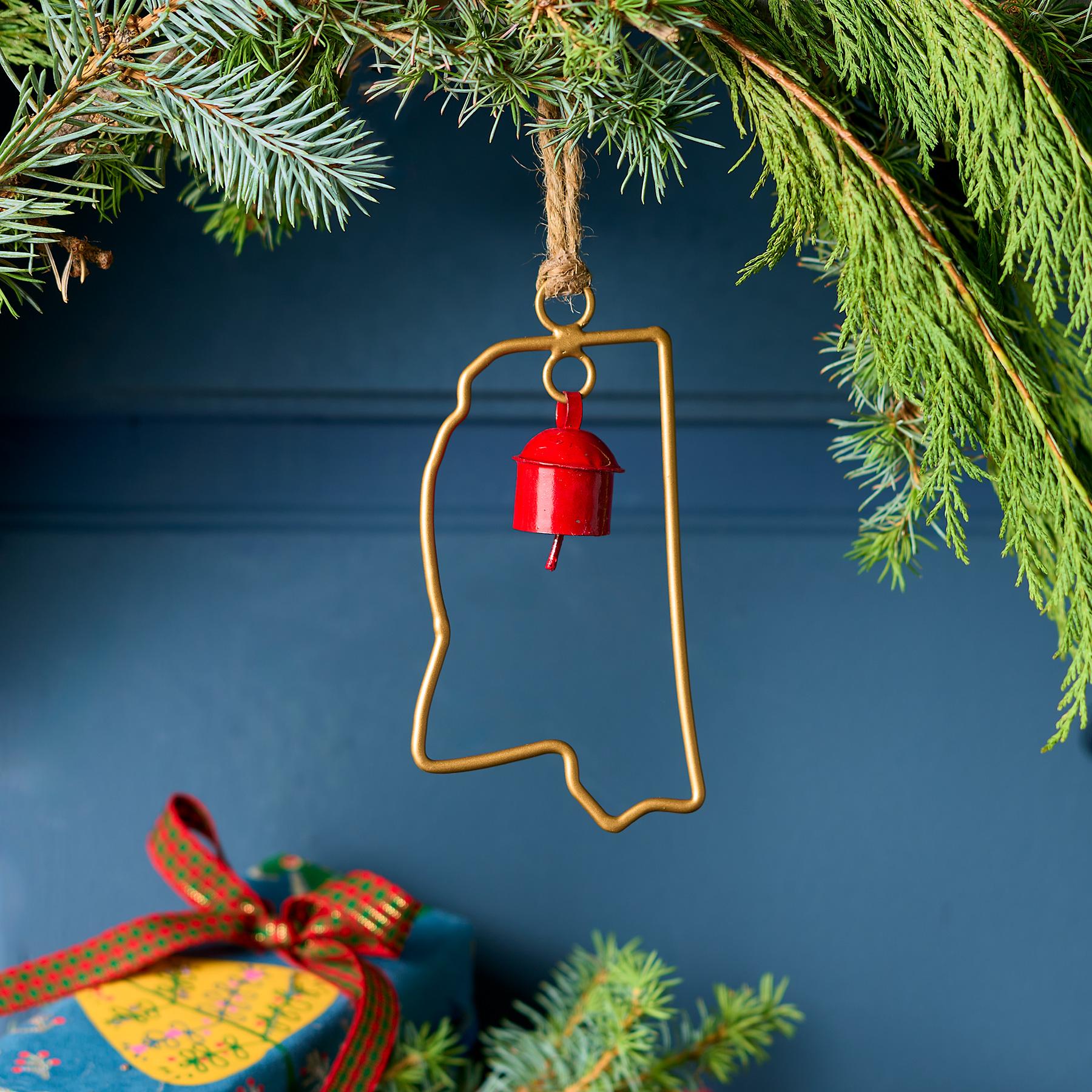 State Bell Ornament