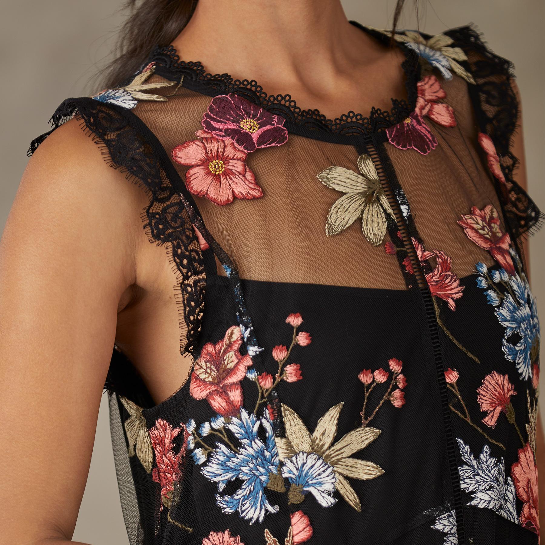 Chinon Fleur Dress, Petite