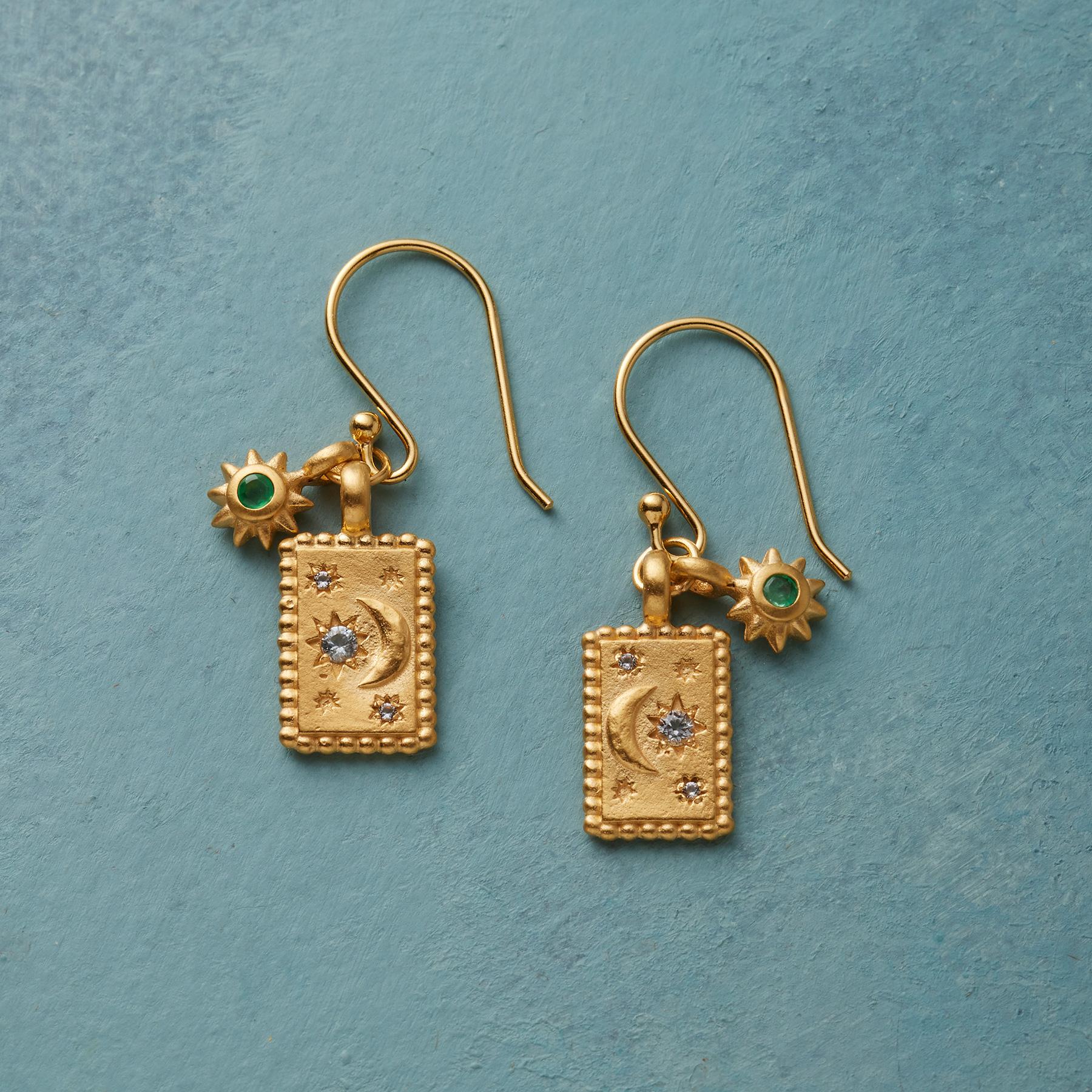 Skyscape Birthstone Earrings