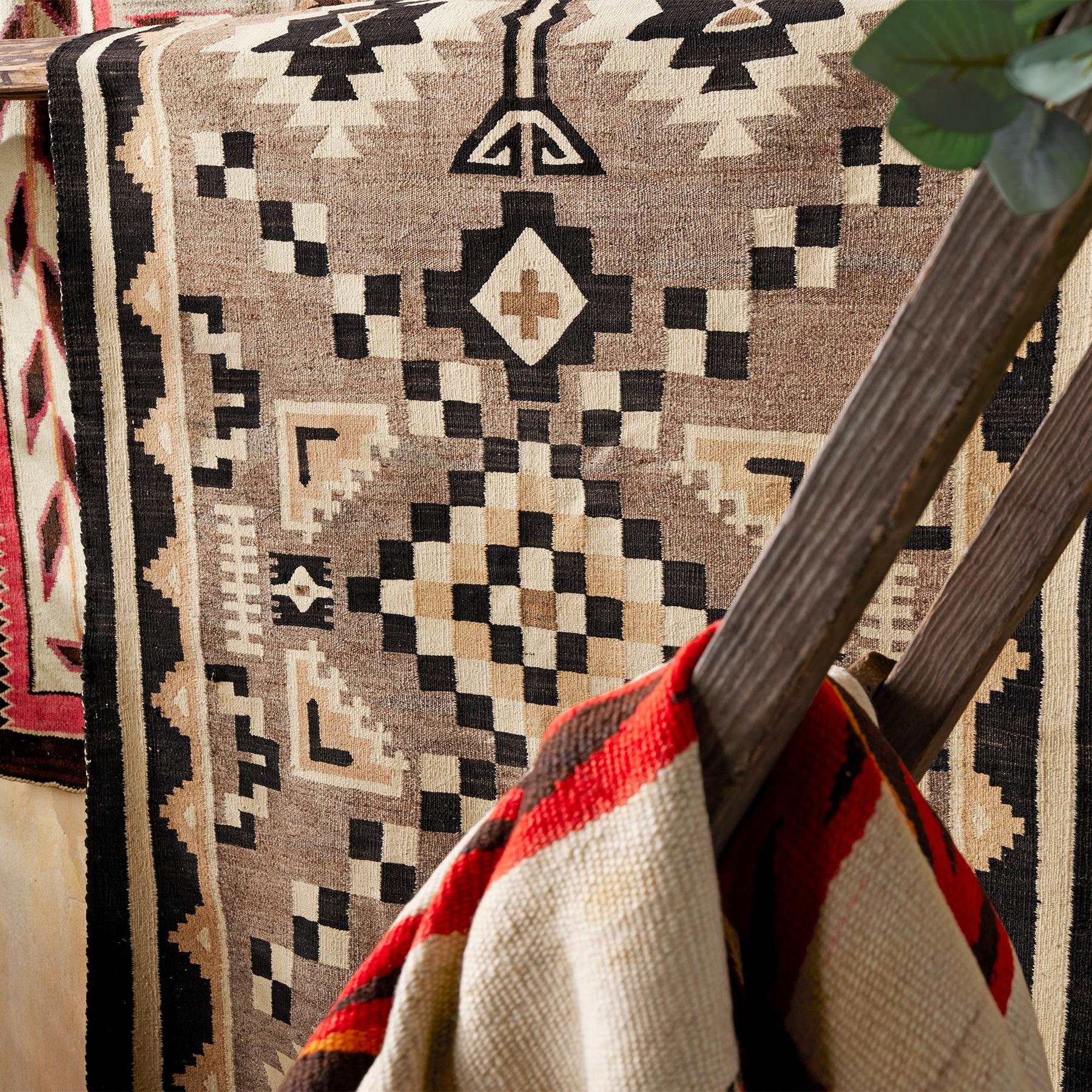 1930s Two Grey Hills Weaving